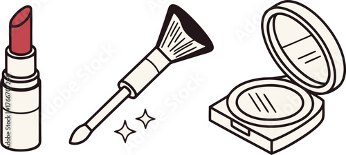 Colorful rocket illustration isolated on white background