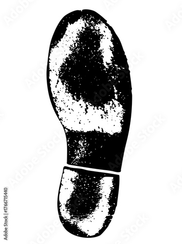 Shoe print texture in a forensic investigation