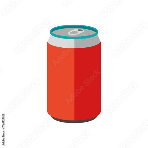 red drink can