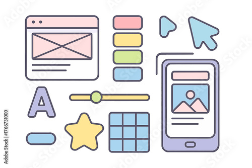 Essential user interface and experience design elements for modern web and mobile application development