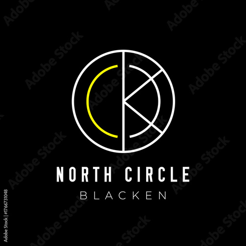 Fashion brand modern logo design vector