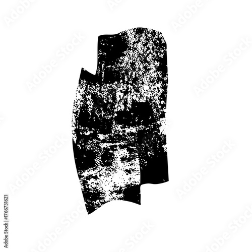 Portrait distortion in abstract