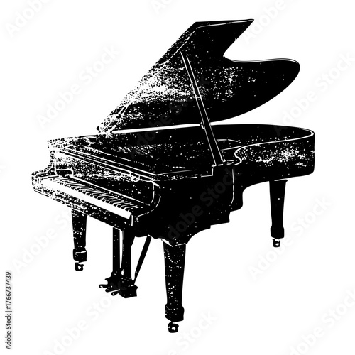 Piano Illustrates Elegance in Musical Composition