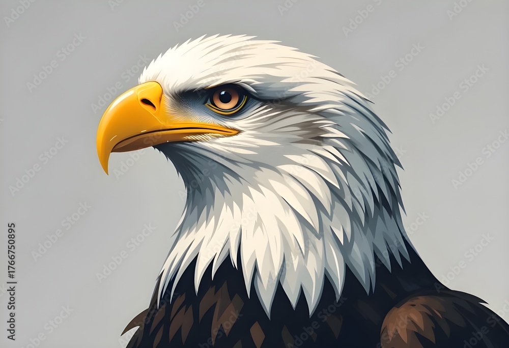 Obraz premium american bald eagle