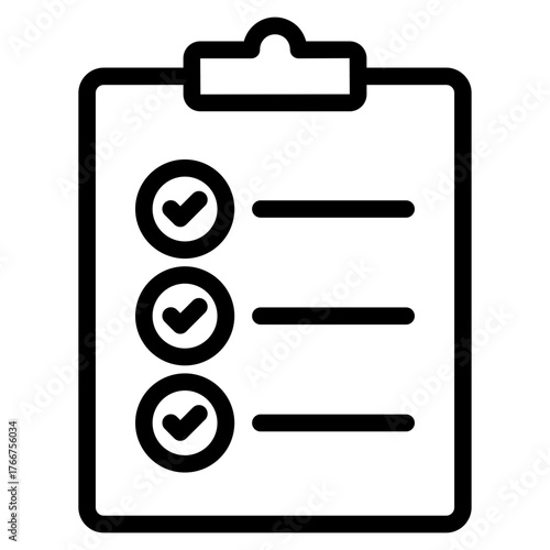  checklist clipboard icon