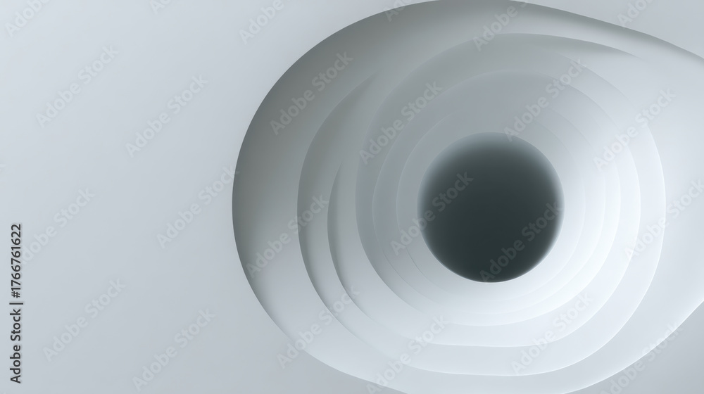 Obraz premium Frosted Glass Style, A minimalist 3D illustration of a golf course hole where all elements are made from elegant, frosted glass. Top view, clean layout. Isolated on a pure white background.