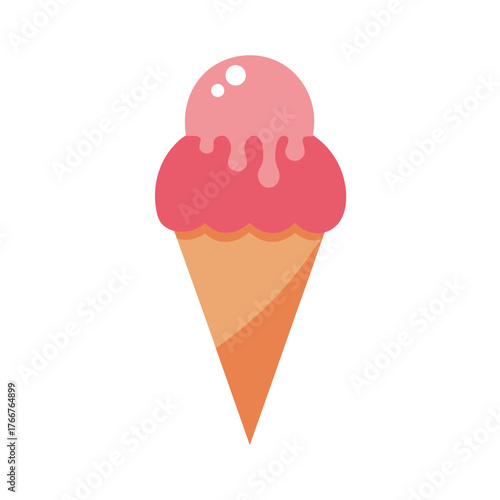 ice cream vector illustration