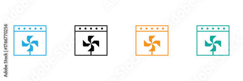 Unlock endless creative possibilities with this versatile collection of modern icons, perfect for web, app, and design projects needing a vibrant, professional touch.