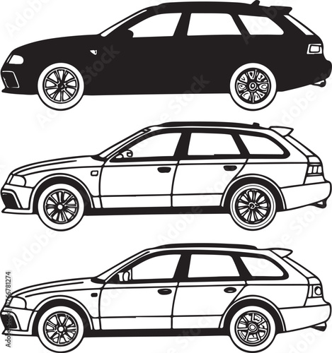 Industrial illustration of engineers and laborers collaborating on a construction project, representing unity and effort