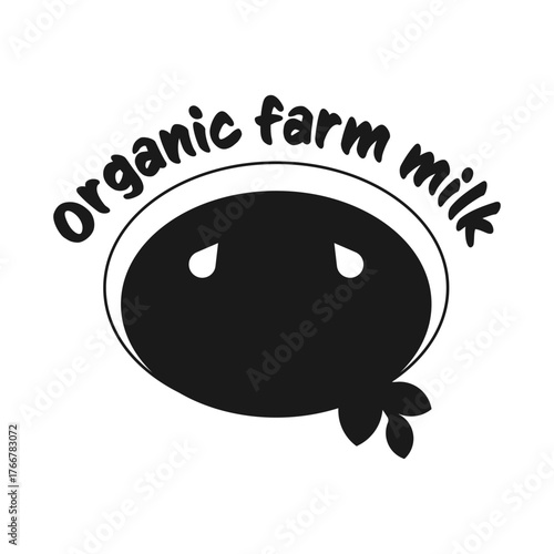This infographic highlights the importance of environmental conservation through the promotion of organic farm milk.