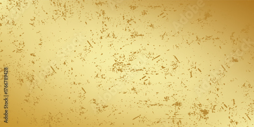 Gold gradient background texture metallic. Golden gradient blurry soft smooth motion bright shine. EPS Vector Illustration