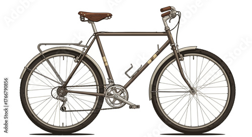 old vintage bicycle