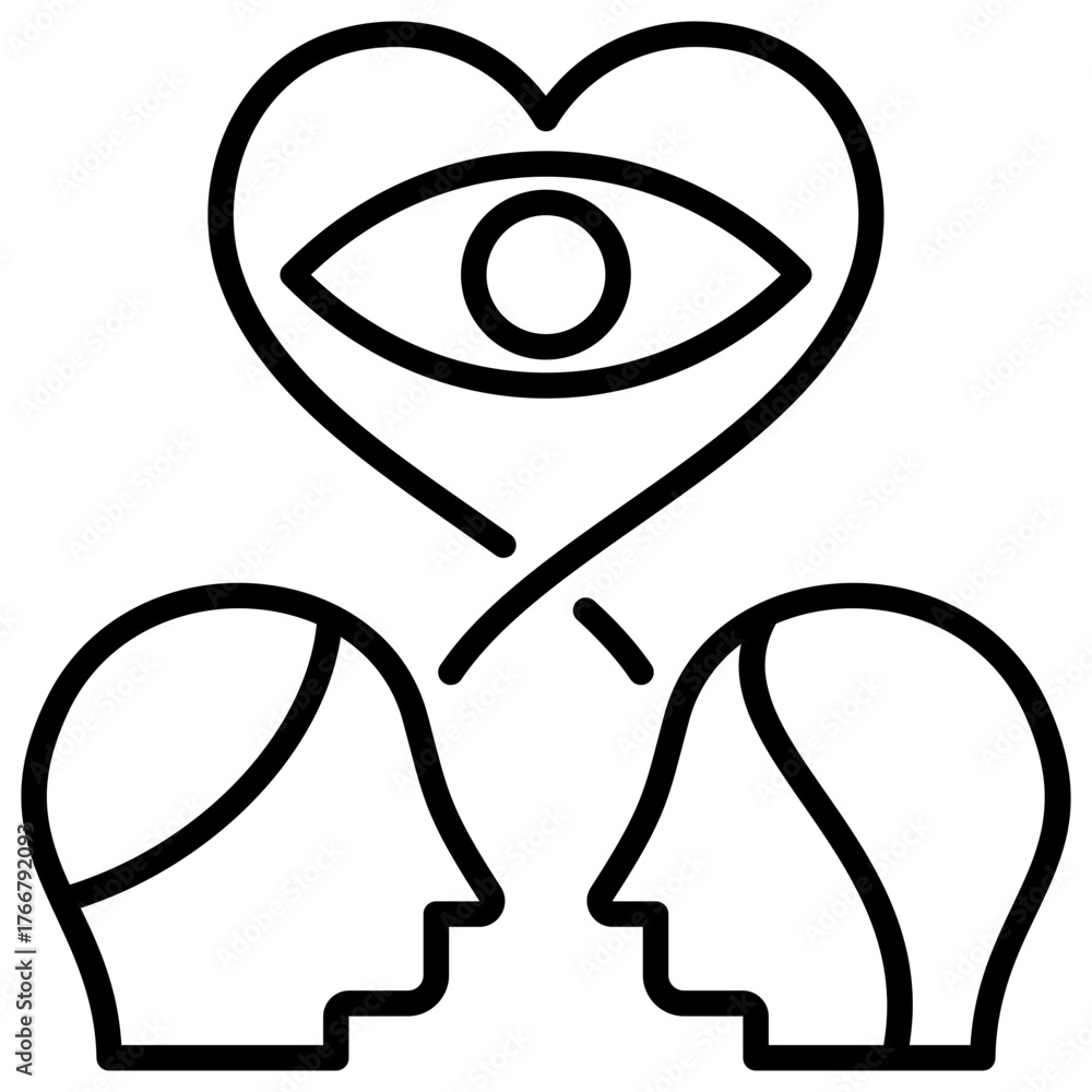 Obraz premium First Look Icon