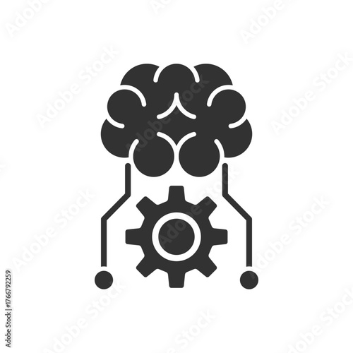 Artificial Intelligence System Icon