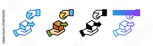 Trade & Supply multistyle icon