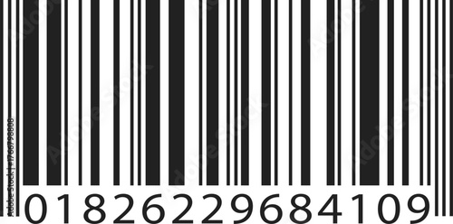 Barcode image scan product identification code retail vactor