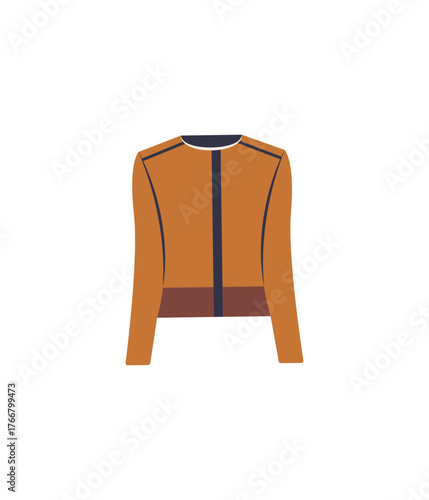 wooden chair isolated on white