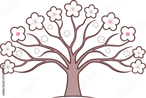 Trees and Forests Illustration Collection. Forest Landscape and Tree Artwork. Natural Trees and Woodland Design. Scenic Forest and Tree Illustration. Woodland and Tree Pattern Set. Minimal Trees