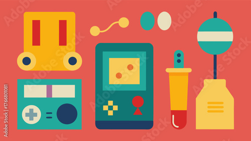 A Blast from the Past Simple objects from a persons earlier years like a childhood toy or household item can provide a powerful trip down memory lane.. Vector illustration