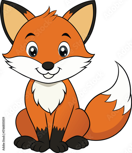red fox cartoon