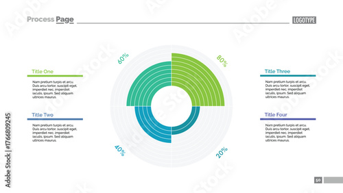 Statistical diagram slide temple