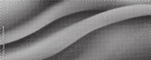 Abstract dot black wave design.vecor illustration