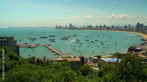 Pattaya Bay Hill Top View Point