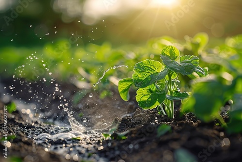 integrating AI in crop irrigation for better water management. AI-powered systems monitor soil moisture levels and weather forecasts, ensuring crops 