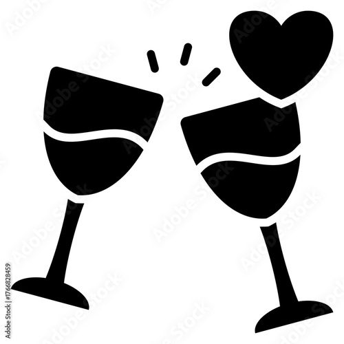 Champagne Toast Icon