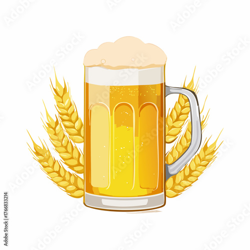 Krug mit Bier