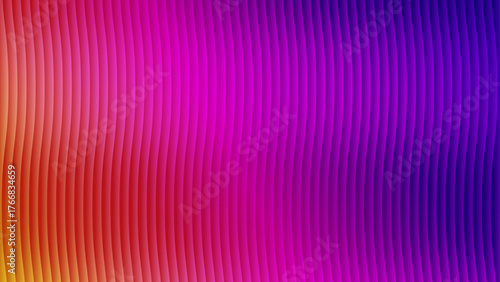 Vibrant vertical stripes gradient background in pink purple and orange hues