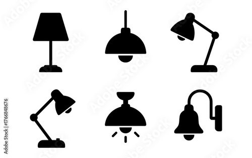 Silhouette collection of modern and classic lamp designs for home and office