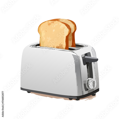 Toaster mit Toastscheiben