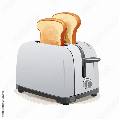 Toaster mit Toastscheiben