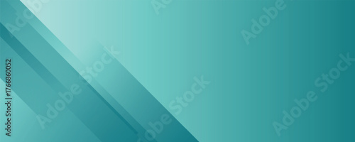 abstract geometric shapes composition background. blue and green gradient geometric shapes