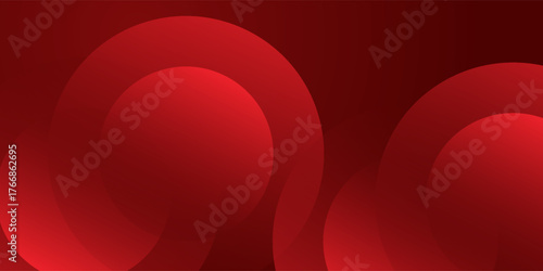 Red abstract background. Dynamic shapes composition. Eps10 vector ilustration