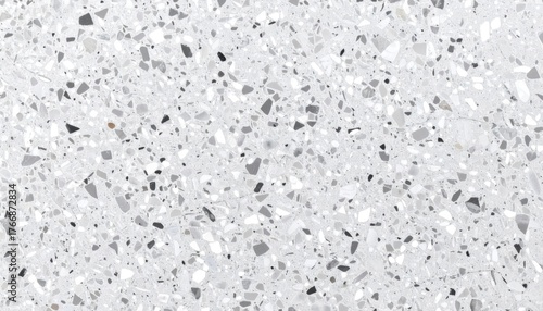 Seamless Light Grey Terrazzo Texture Tileable High Resolution Surface