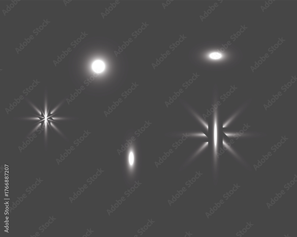 custom made wallpaper toronto digitalAbstract bokeh light effects with starburst patterns and blurred orbs on a dark background