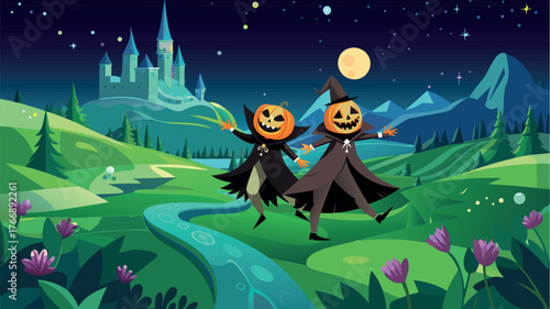 Halloween, carnival, mystery, fairy tale, night, holiday, theater, stage, production, decoration,
spooky, horror, ghost, pumpkin, witch, costume, trick or treat, autumn, haunted, skeleton, mask, creep