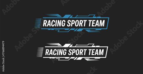 Car Side Graphic Design with Line Style,  Simple vector decal and vinyl sticker design for automobiles, perfect for car decoration, racing graphics, and vehicle wrap customization projects.