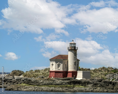 Coquille River Lighthouse  Bandon Oregon Coast