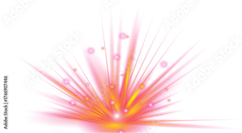 PNG Yellow Red Glowing Sparkle Star Blust. Fiery Red Cosmic Glow Texture