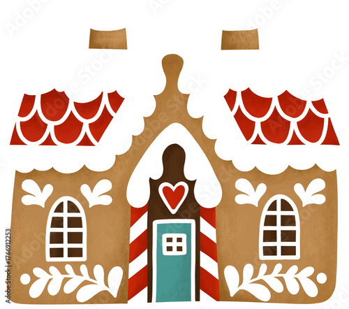 sweet winter house