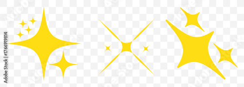 Abstract glowing light with glitter, flare, and shimmering magic sparkles. Transparent PNG vector for holiday party design, festive card, or winter sparkle texture background. EPS 10.