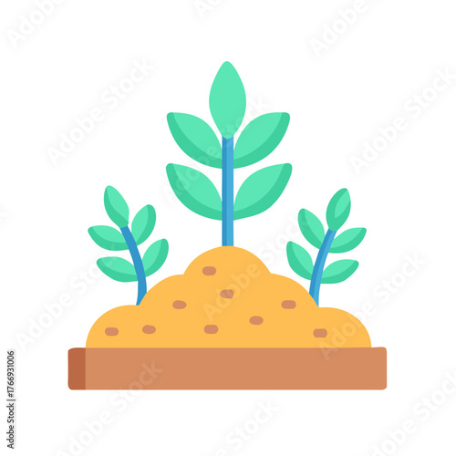 Seedlings growing from soil in a pot, representing new life and growth.