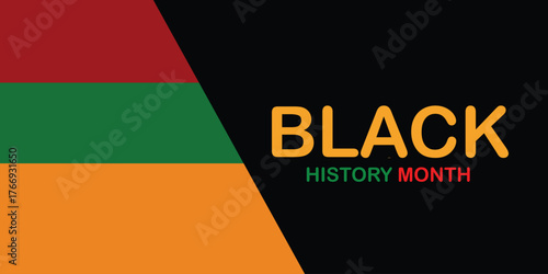 Black History Month Banner Design