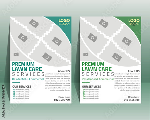 Lawn and Garden Maintenance Brochure Design