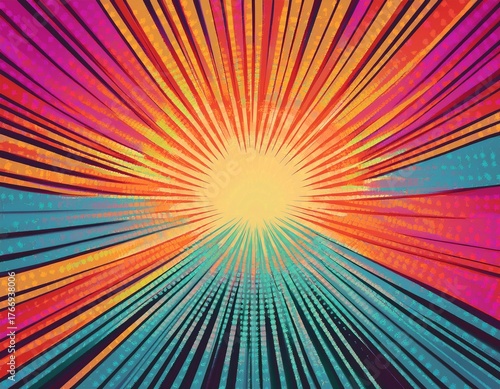 pop art abstract background