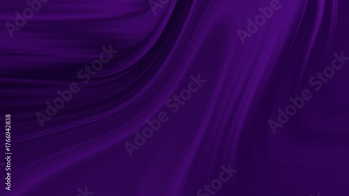 Luxurious purple abstract background with smooth flowing curves and silky texture, perfect for elegant motion graphics, digital art, and modern design.