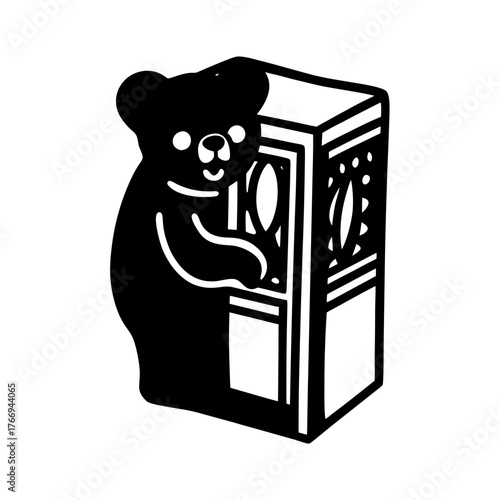 koala stuck in vending machine weird meme